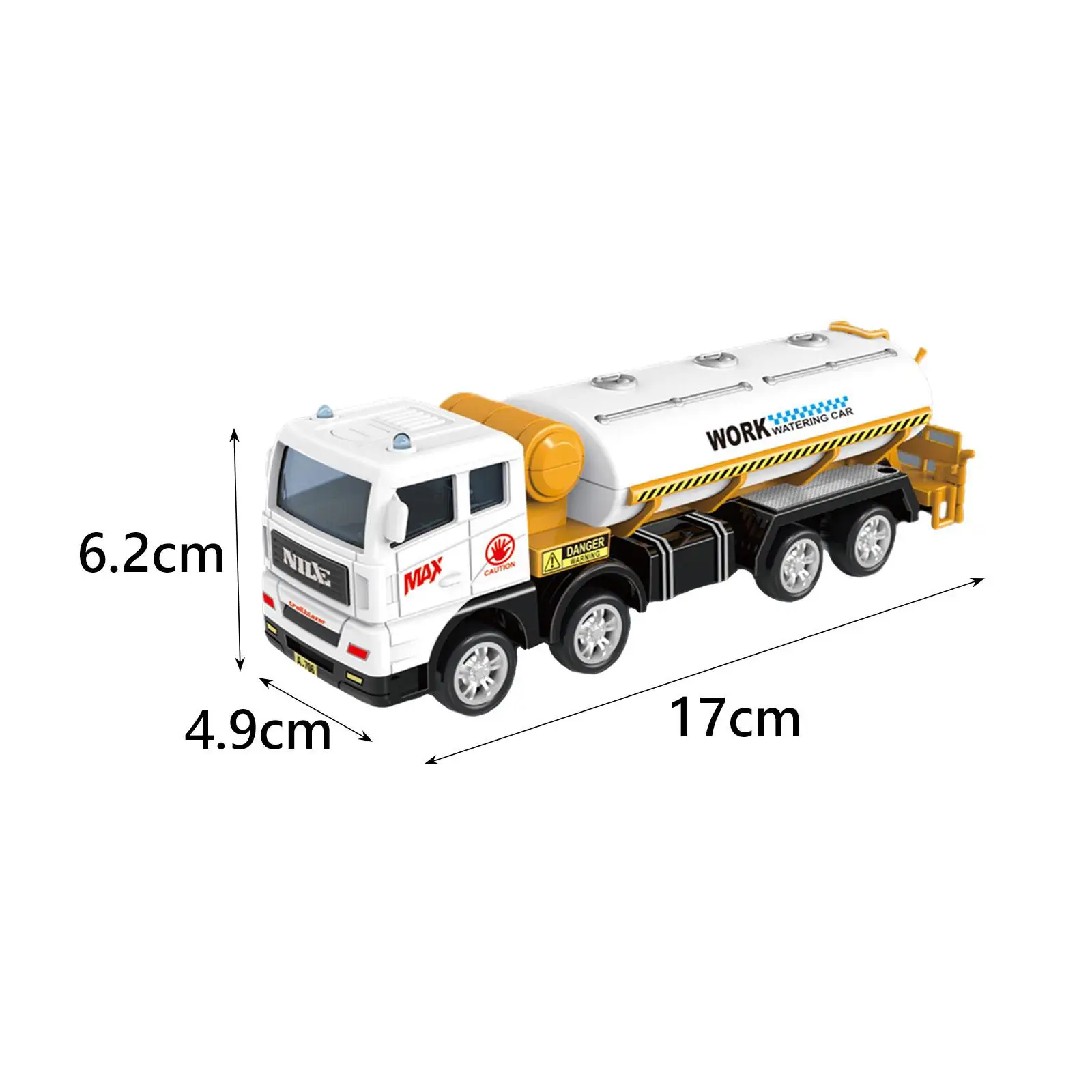 Realistic Garbage Truck Toy Interactive Kids Toy Educational Recycling Truck for Kids Age 3+ Toddlers Children Holiday Gift