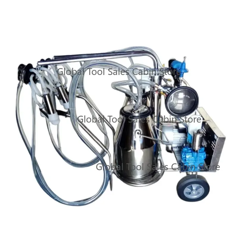 

Stainless Steel Piston - Type Cow Automatic Cattle and Sheep Milking Machine Cattle and Sheep Vacuum Pump