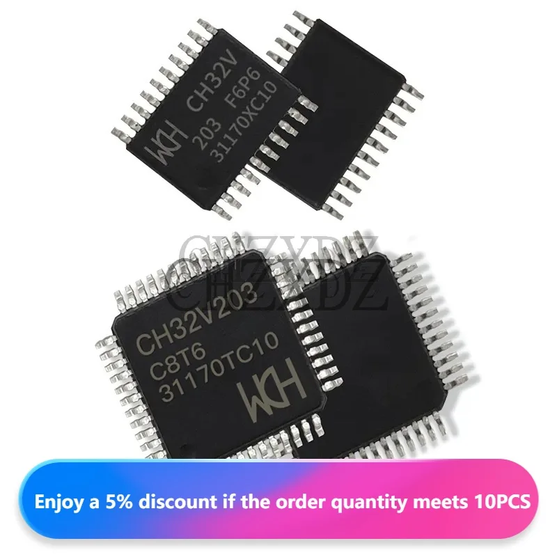 WCH32V203 – Der leistungsstarke 32-Bit RISC-V-MCU für industrielle Anwendungen im Detail getestet