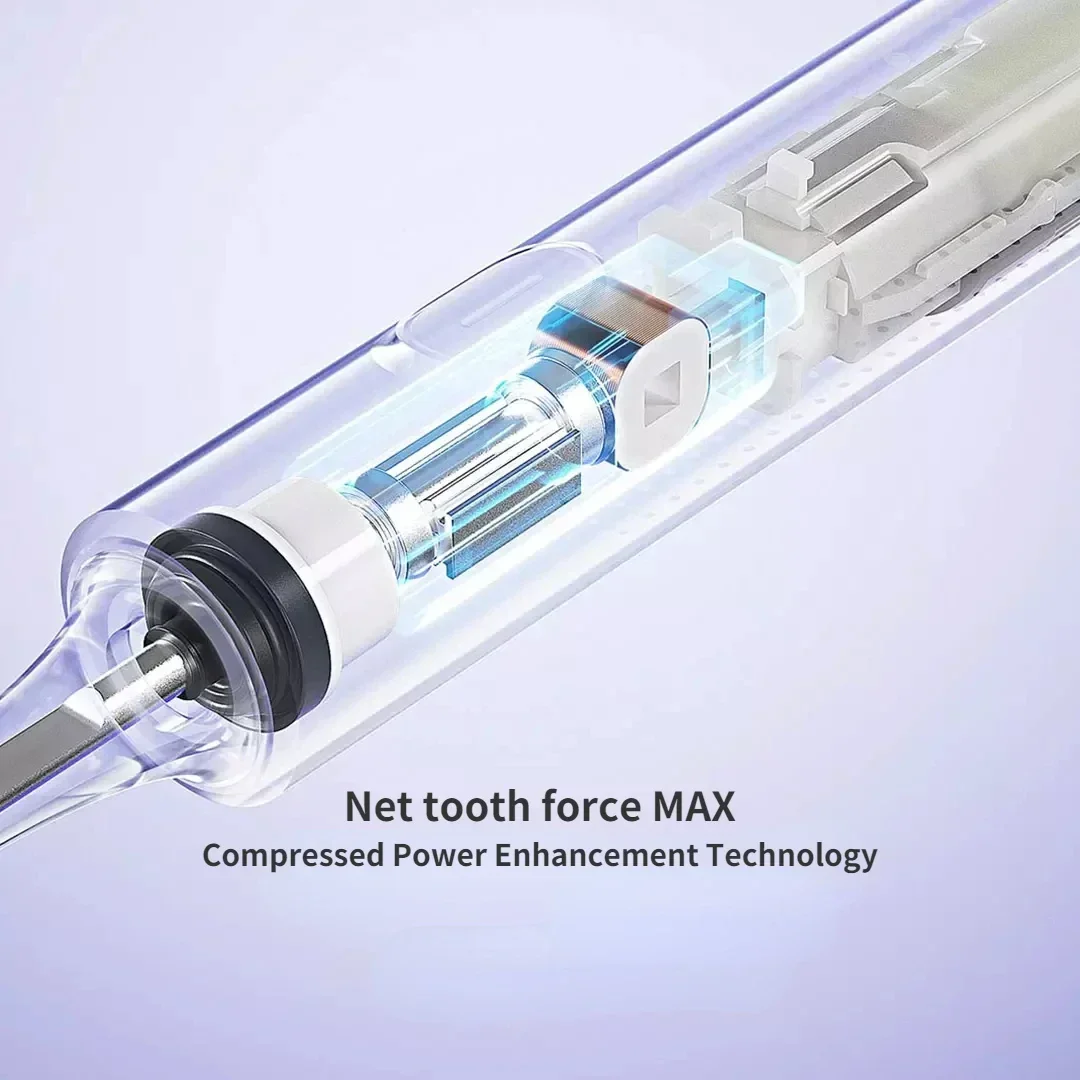 تستخدم Xiaomi Mijia فرشاة أسنان كهربائية بالموجات الصوتية T302 IPX8 مقاوم للماء شحن لاسلكي 4 رؤوس فرشاة سونيك فرشاة الأسنان الإلكترونية