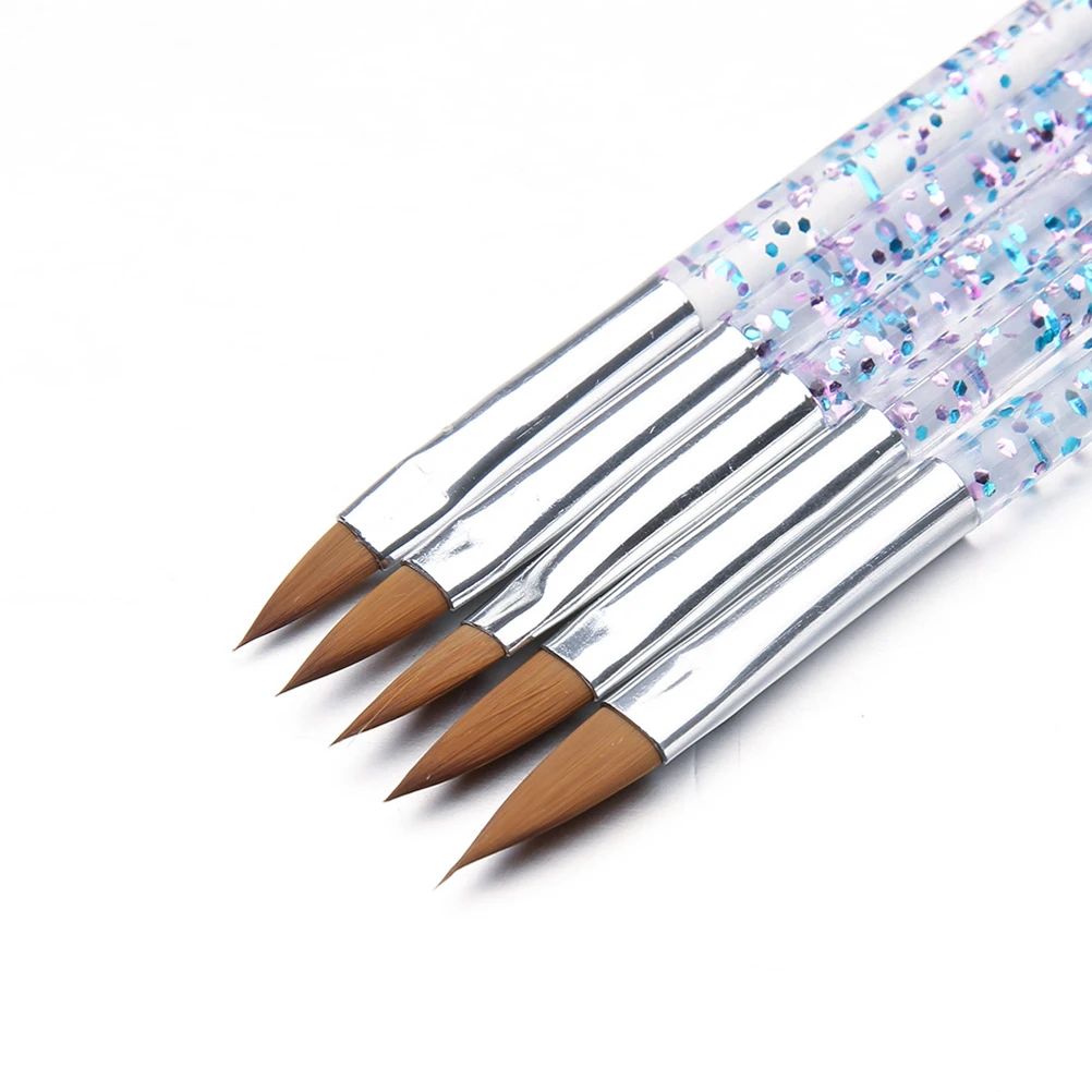 

10pcs Art Pen Nail Liner Brush Manicure Tool Lightweight Long Handle Durable For Professional Home Use Gift Nail Supplies