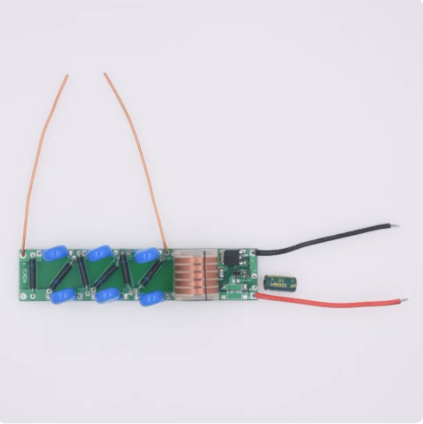 40KV high power high voltage module boost coil discharge module low voltage power supply circuit diagram XKT203-25