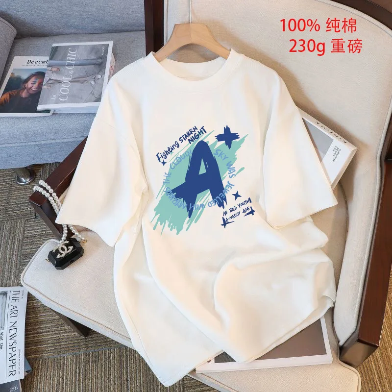 

14+ summer child kids girls cotton casual loose short sleeve T shirt