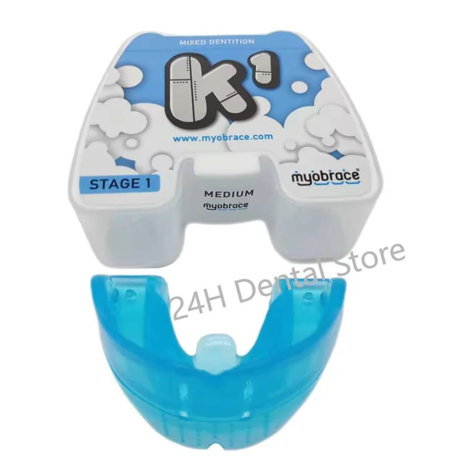 Dental Myobrace K1 Small/Medium/Large Orthodontic Teeth Corrector Silicone Braces MRC for Kids Ages 5-8
