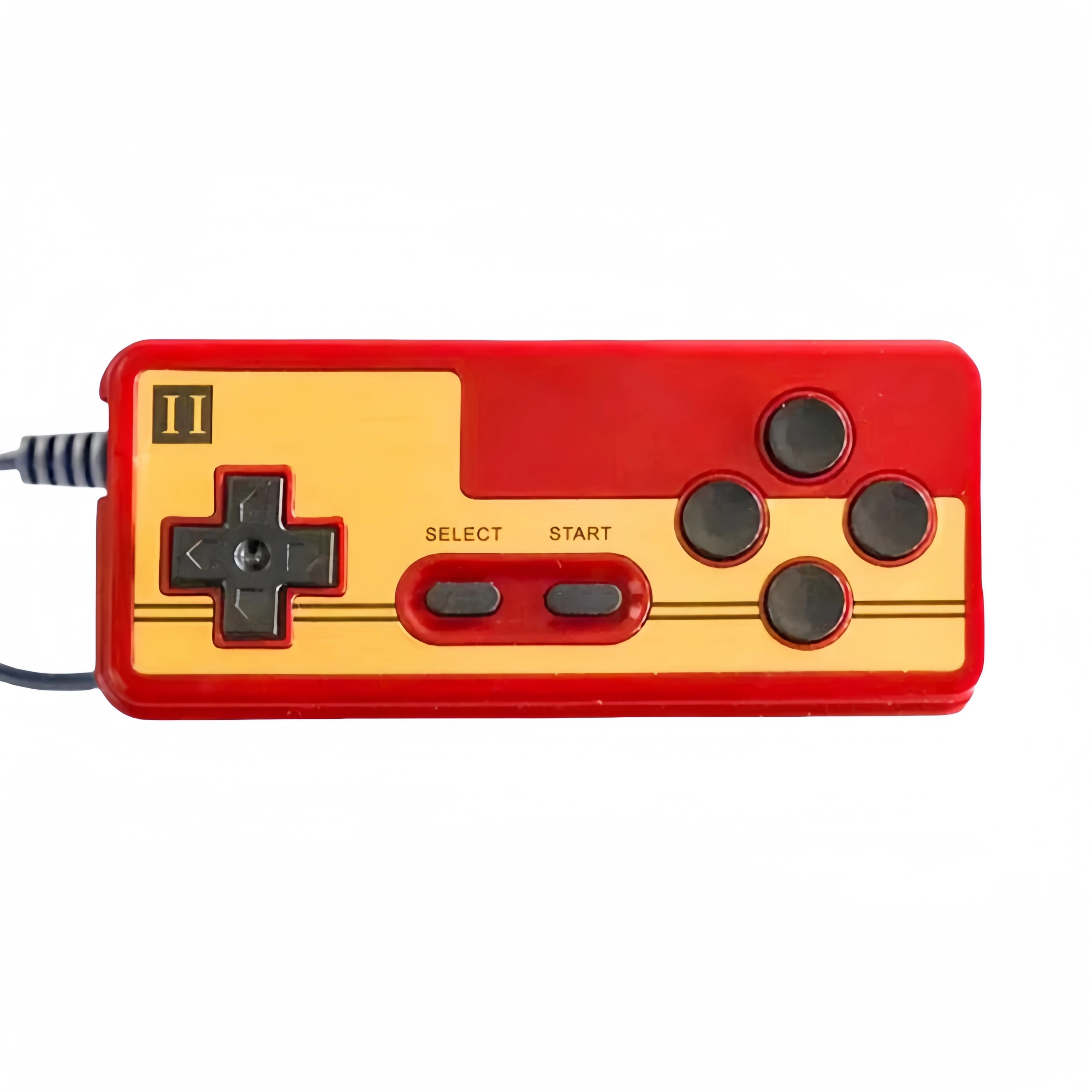 Famicom Controller Wired 7PIN 9PIN 4 Buttons High-quality 80CM Classic Gamepad For FC 8Bit Controller Gaming Joystick