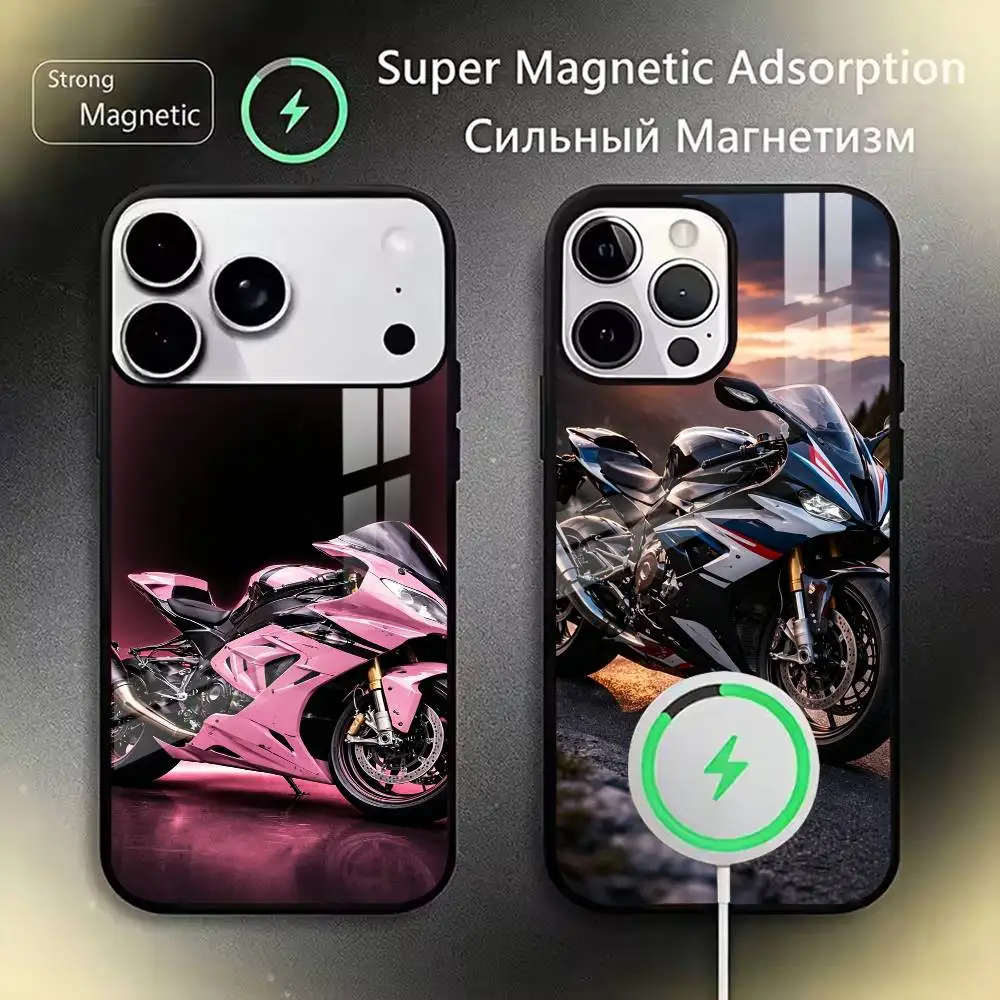 

Cool S-s1000rr Motorcycle Phone Case For iPhone17,16,15,14,13,12,11 Plus,Pro Magnetic with Magsafe Wireless Charging