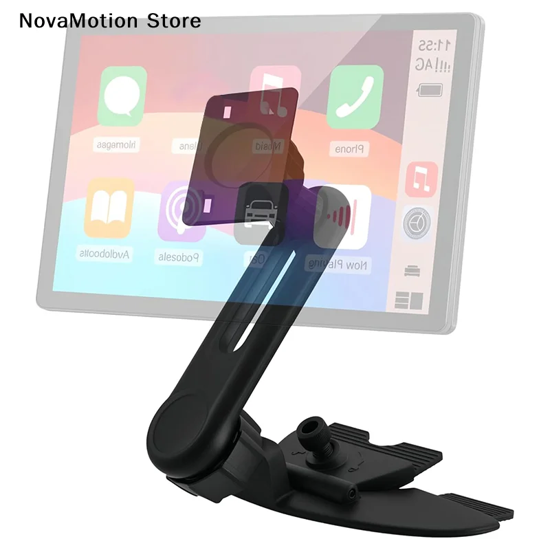 [NM]CD Slot Mount For Carplay Screen 17mm Ball For Cell Phone In-Car 4