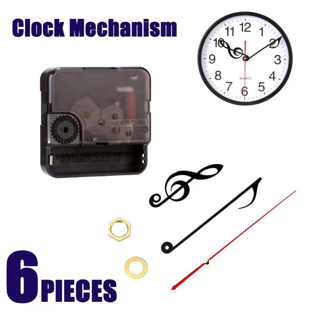 Mute DIY Clock Quartz Watch Clock Mechanism Wall Clock Movement Mechanism Parts Repair Replacement Essential Clocks Accessories