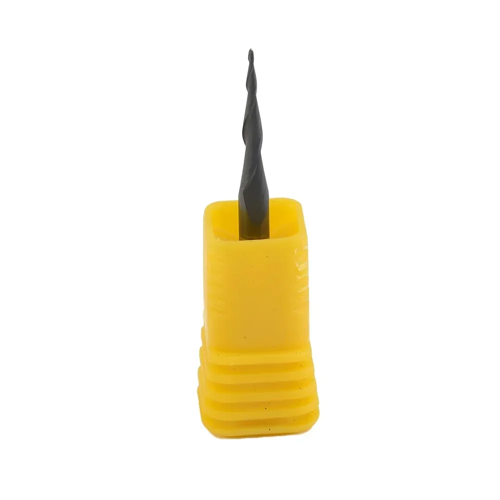 1/8inch Shank CNC Carbide Ball Nose Tapered End Mill Cutting Soft Materials Cast Iron Steel Alloy Steel Milling High Speed