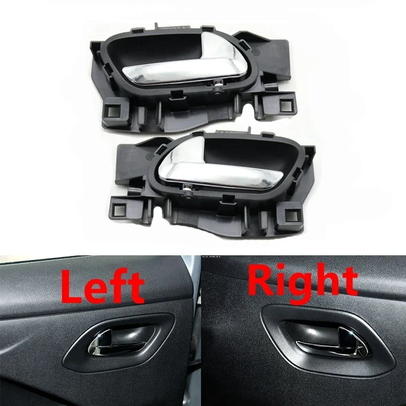 Maçaneta interna da porta do carro para citroen c-elysees c3 berlingo para peugeot 301 2008 207 208