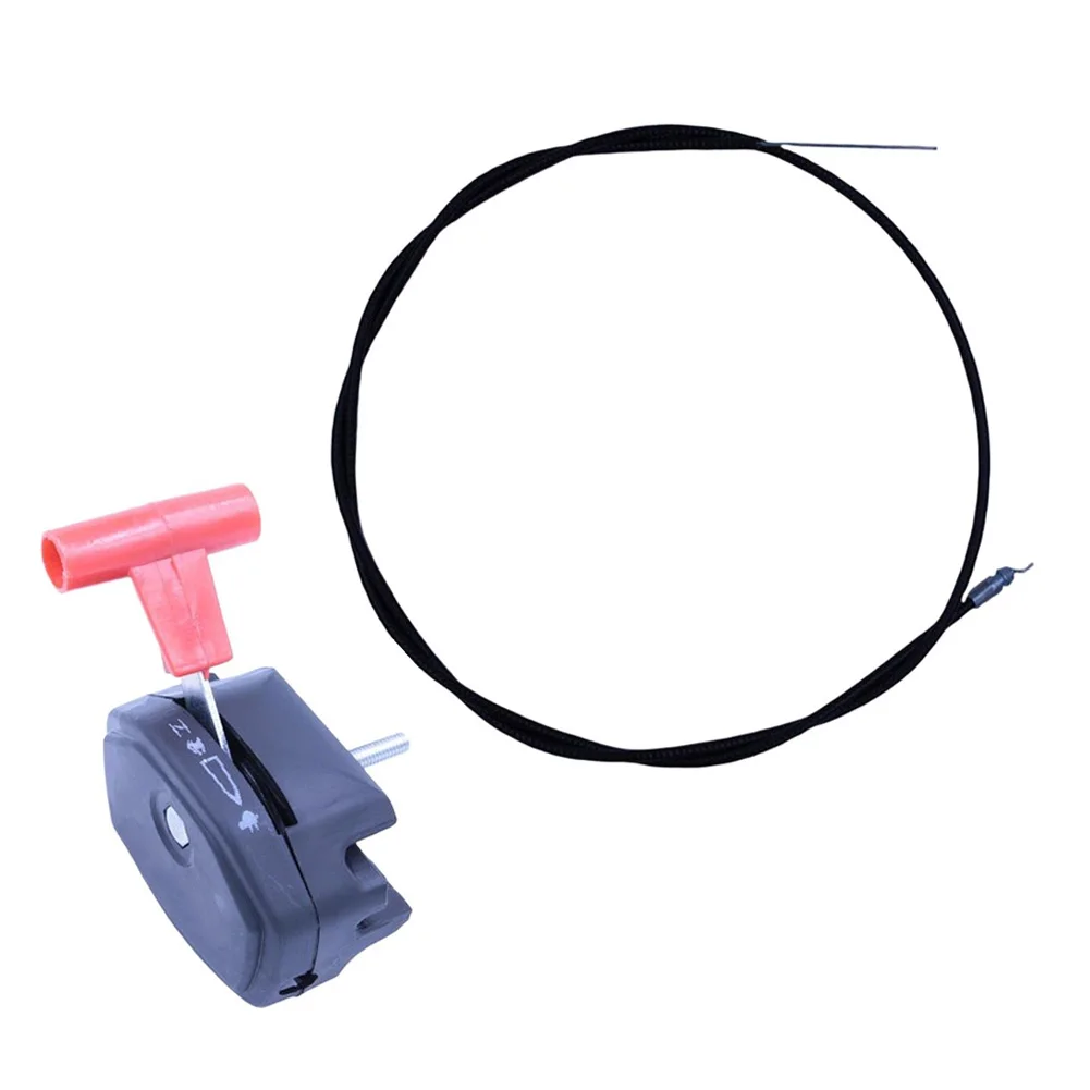 Replacement Throttle Wire Throttle Cable Kit For Regular Lawn Mower Use Lawn Mower Flexible Steel Wire Weather Resistant Coating