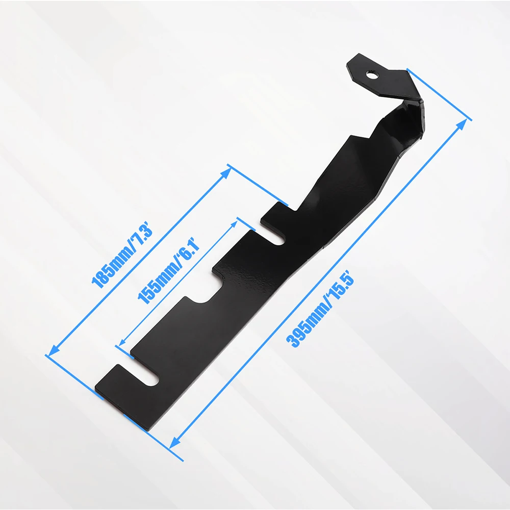 2pcs Hood Ditch Light Bar Mount Brackets For Dodge Ram 1500 2500 3500 2010-2018 Accessory Part