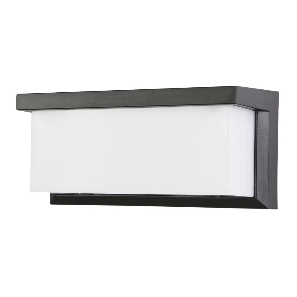 Mur LED lampe noir rétro décor à la maison applique murale éclairage extérieur cour balcon lampes intérieur applique murale pour salon chambre