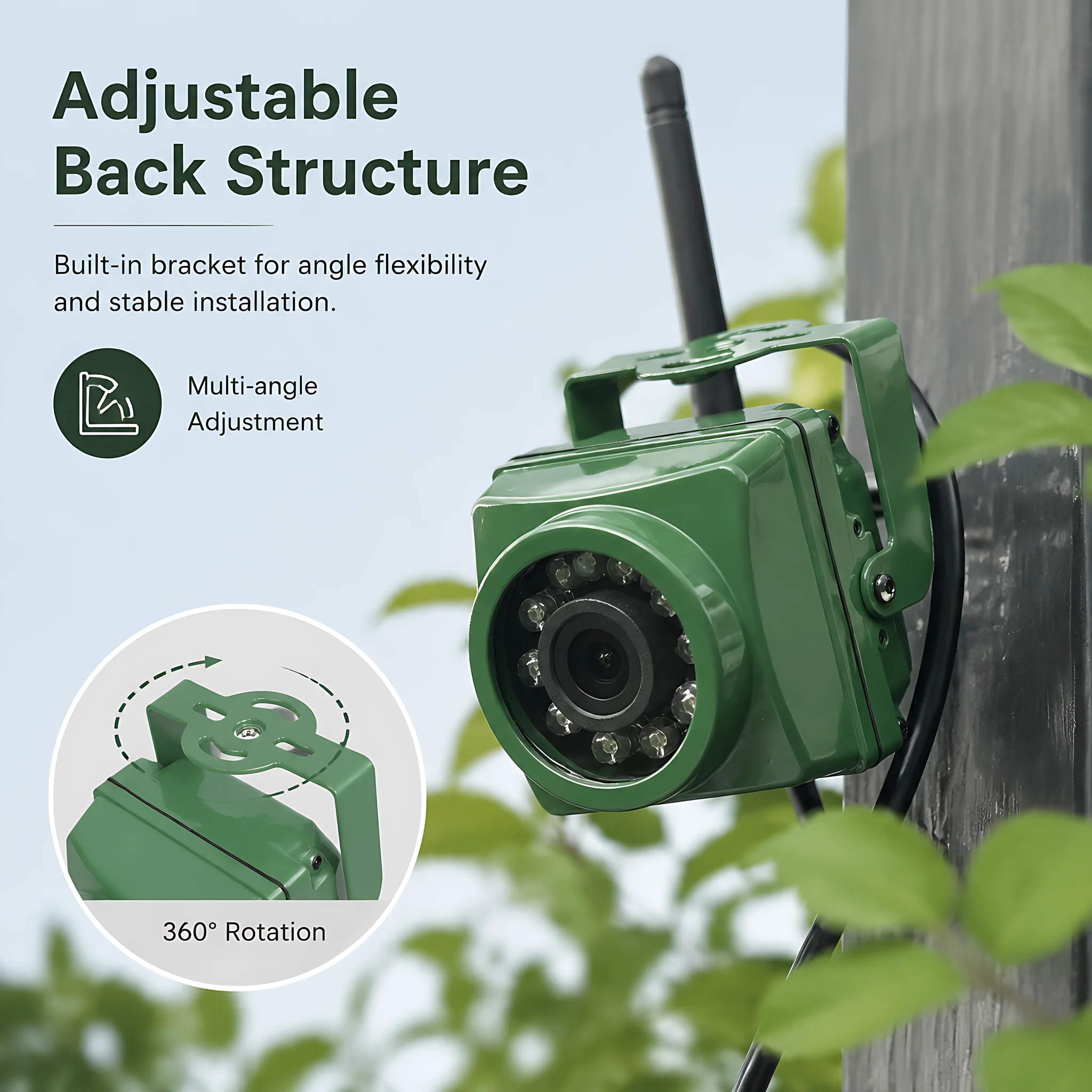 Wifi Bird Box Camera Kit Audio 4MP 1080P Night Vision Outdoor Mini IP Camera Pet Nest Bird Watching Camera Waterproof Tuya APP