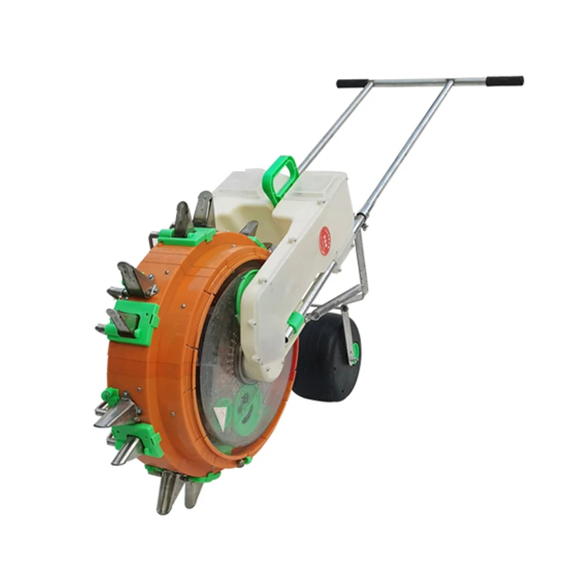 Hand Push Seed Planter Peanut Seeder Manual Portable Roller Seeder Lightweight Labor-saving Garden Seeder DIY Easy Planting Tool
