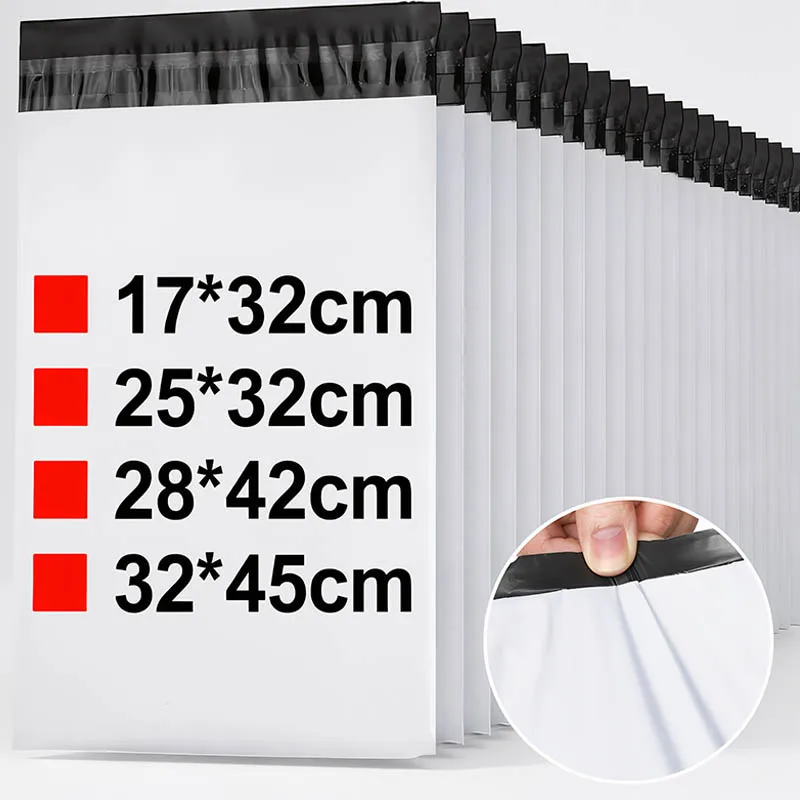 10/20/40Packs Business Poly Mailers Self Adhesive Shipping Envelopes Tear-Proof Waterproof Poly Bags for Packaging Mailing Bags