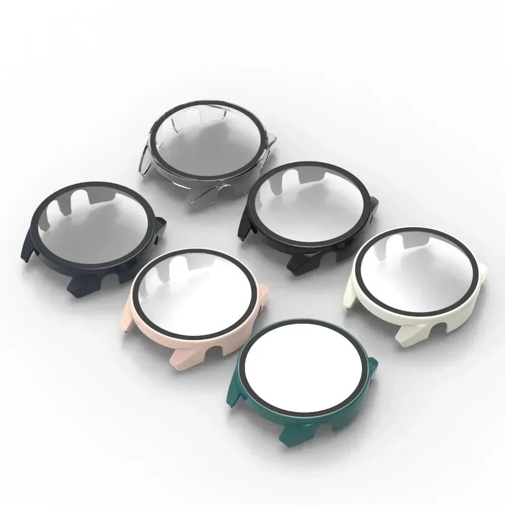 Glas+PC-Hülle für Garmin Forerunner 970 570 42mm 47mm 965 265 165 Rundum-Schutzschale Venu 3/Vivoactive 5 Cover – Detail 2