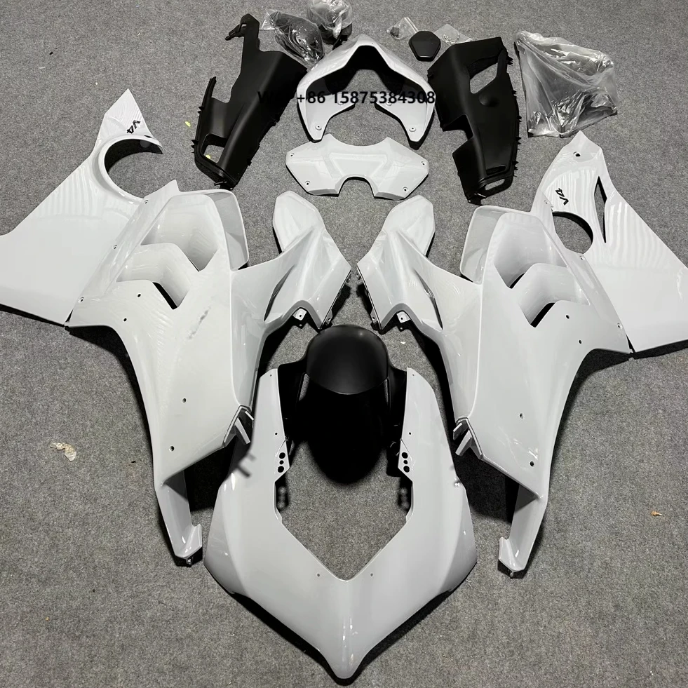 Motorcycle Fairing Kit for Ducati Panigale V4S  2020 2021 2022 2023 2024  ABS Customized Motorcycle  Fairings  Kit