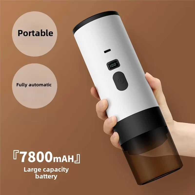 

A7THK-Travel-Friendly 3-In-1 Coffee Maker: USB-Powered Espresso Device With Quick Brewing Technology