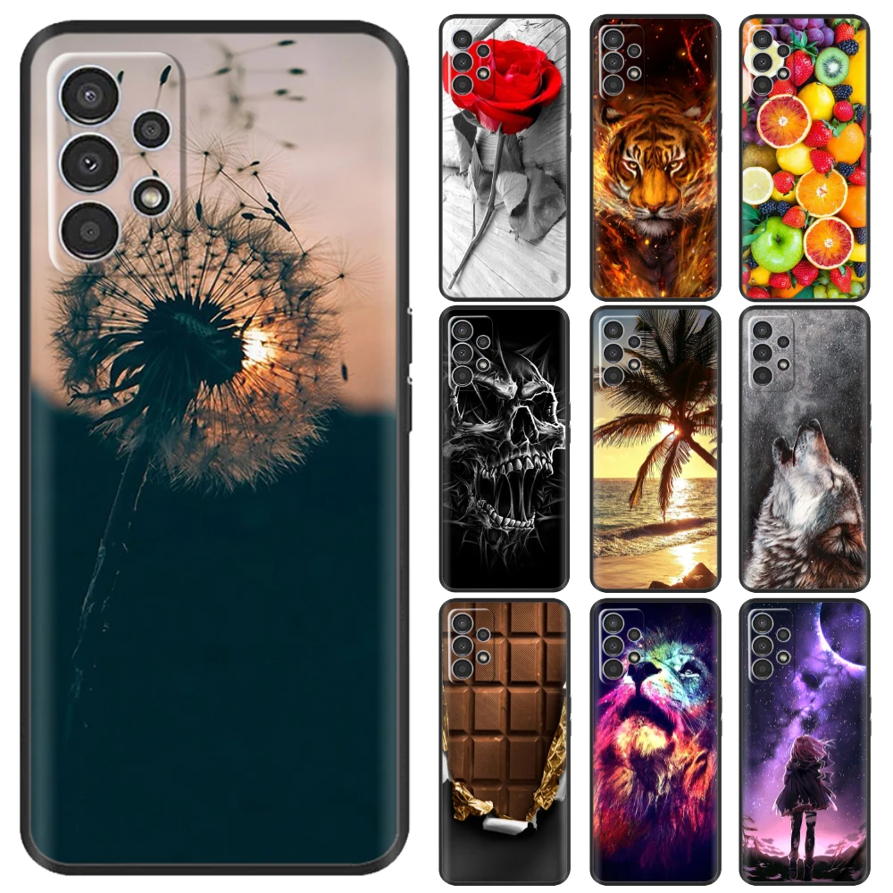 Case For Samsung Galaxy A52 A52S A72 5G Case Silicon Protective Cover For Samsung A52 5G SM-A526B Bumper Fundas Coque Shockproof