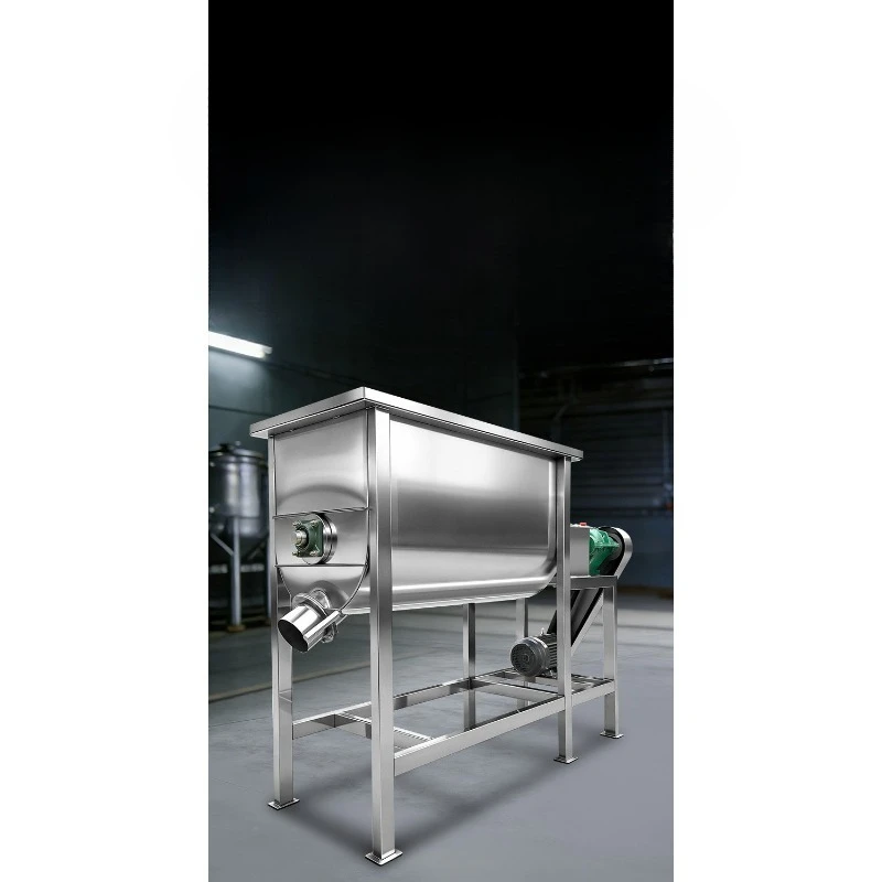 Stainless steel horizontal mixer dry powder food seasoning multifunctional mixer