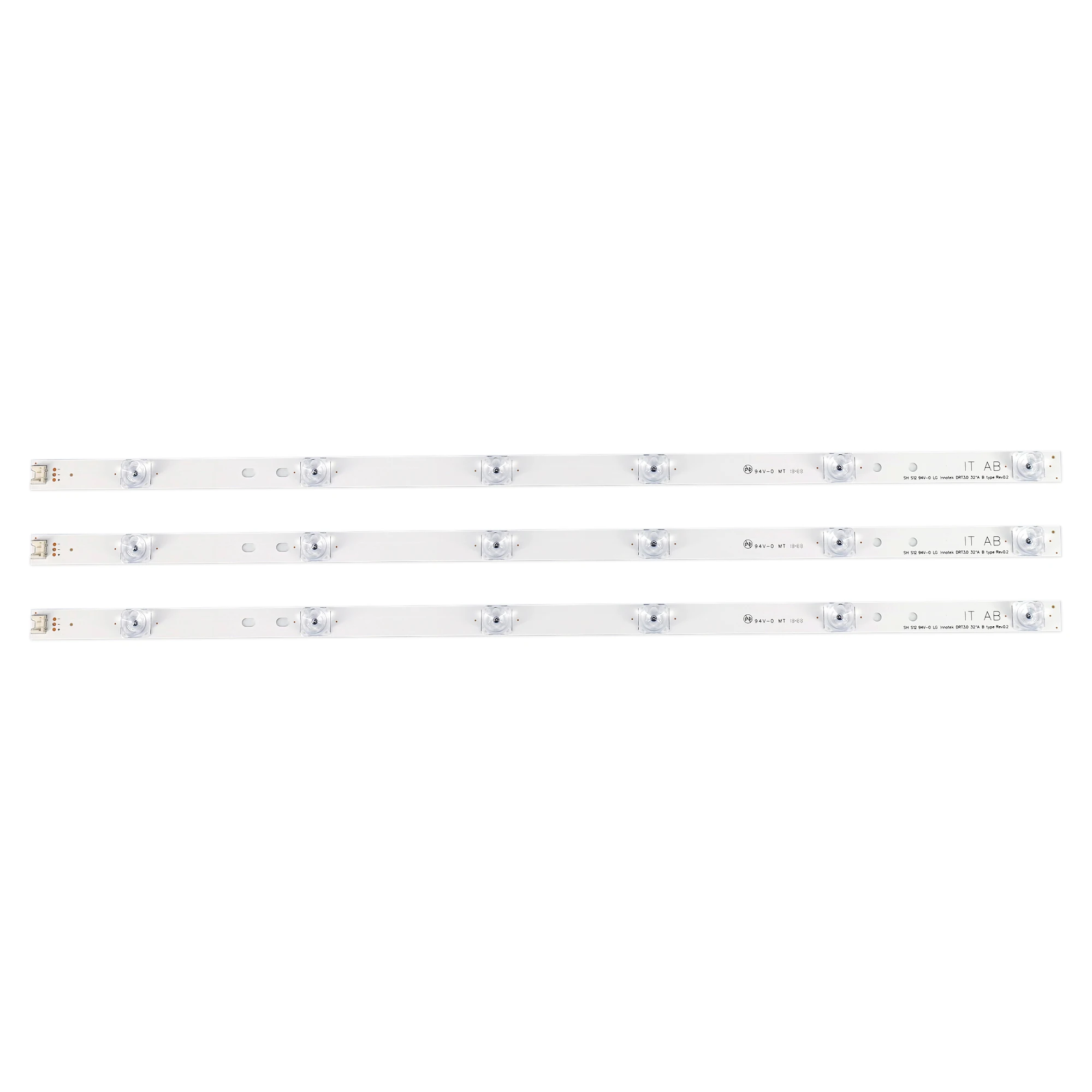 New 30 PCS*6LED 590mm LED backlight strip bar compatible for LG 32LB561V UOT A B 32 INCH DRT 3.0 32 A B 6916l-2223A 6916l-2224A