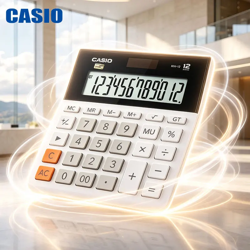 Casio MH-12 DH-14/12 AX-120B fx-82ES PLUS Administrative daily data statistics computer - super large number display