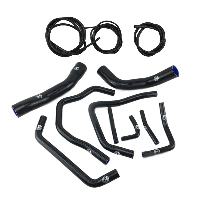 Silicone Radiator Hose + Vacuum Hose Kit For TOYOTA LAND CRUISER HDJ80 1HD-T/FT 4.2L