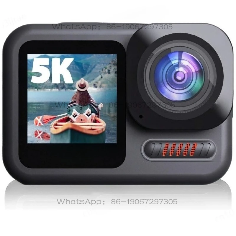 Suitable for Vlog 60FPS Outdoor SportsDual Screen Touchbody Waterproof Sports Camera