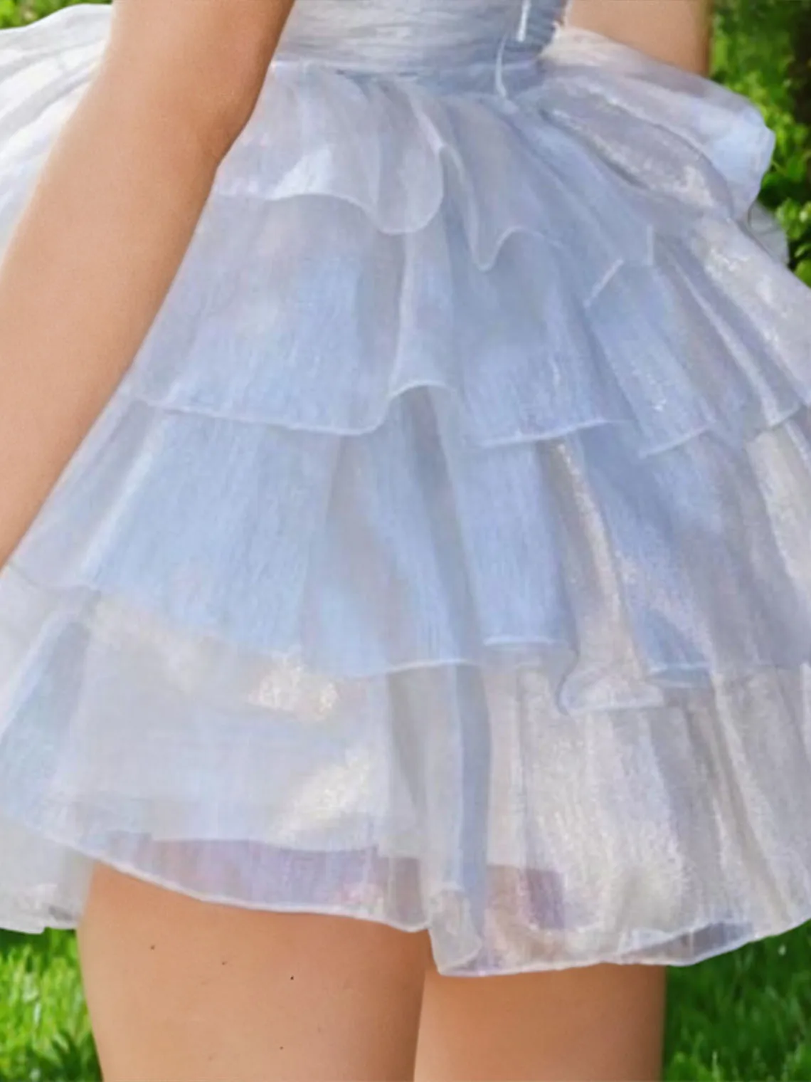 Бальное платье трапециевидной формы, коктейльное вечернее платье, мини-платье без рукавов с v-образным вырезом, атласный тюль, бант, праздничная одежда для выпускного вечера, 2025 г., бесплатно по индивидуальному заказу