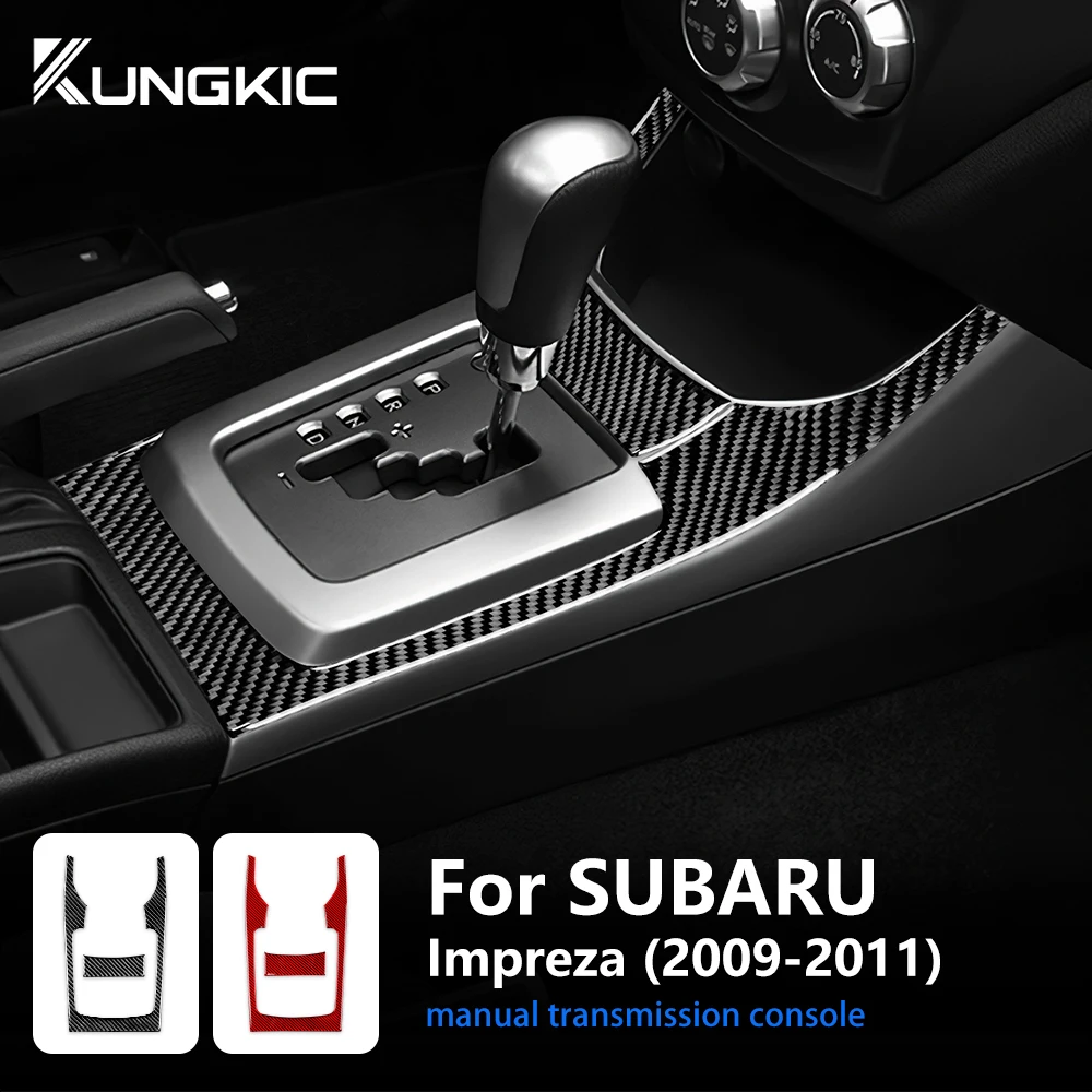 

Для Subaru Impreza 2009 2010 2011 автомобильный переключатель передач Панель консоли RHD LHD наклейка из углеродного волокна аксессуары для интерьера