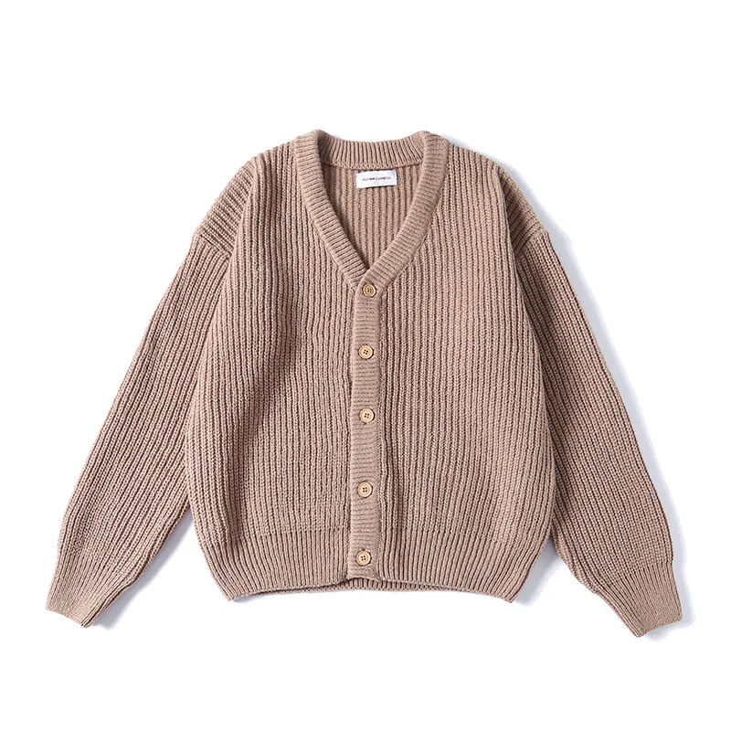 Men's cross-border high quality casual cardigan sweater knit coat