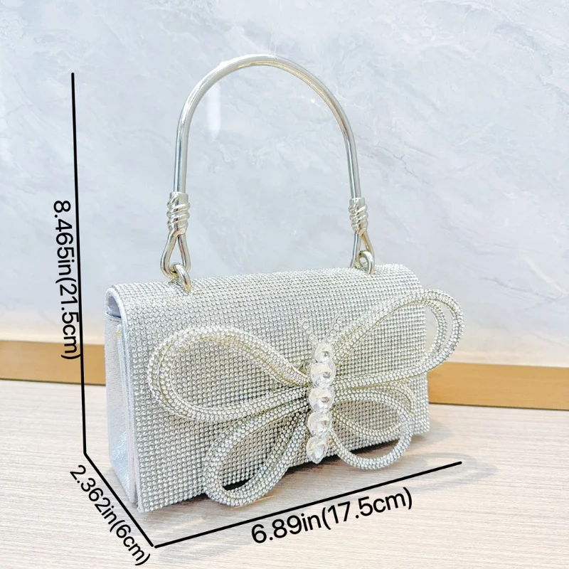 2025 Delicate and Pretty Fashion Bow Design Handbags Simplicity Banquet Clutch Bag Qualities Handbag Women Tote Bag Clutch Purse