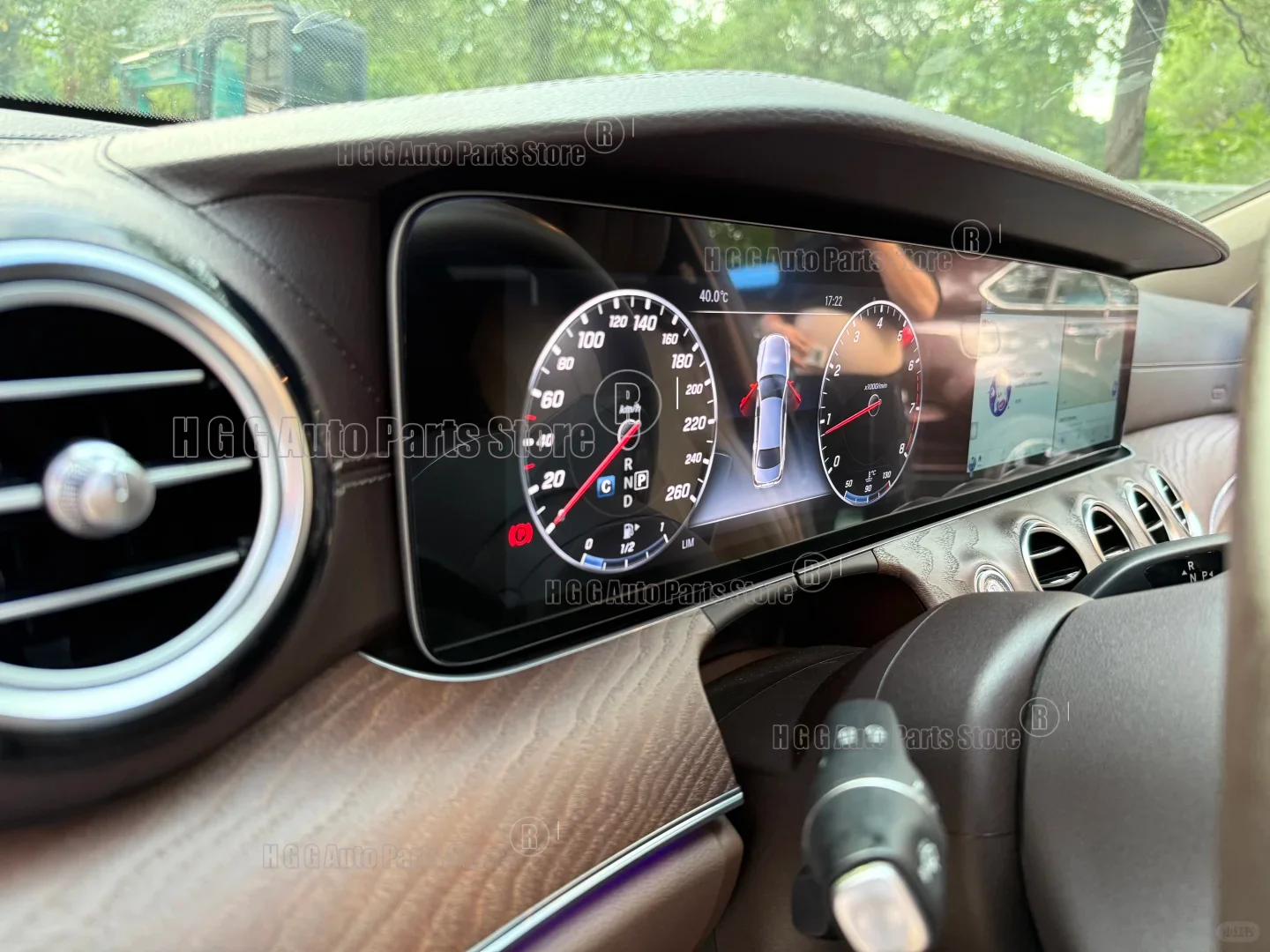 

24,6-дюймовый экран для Mercedes Benz E-класса W213 2016-2023, автомагнитола с CarPlay, Android 14, мультимедийный проигрыватель, сенсорная навигация