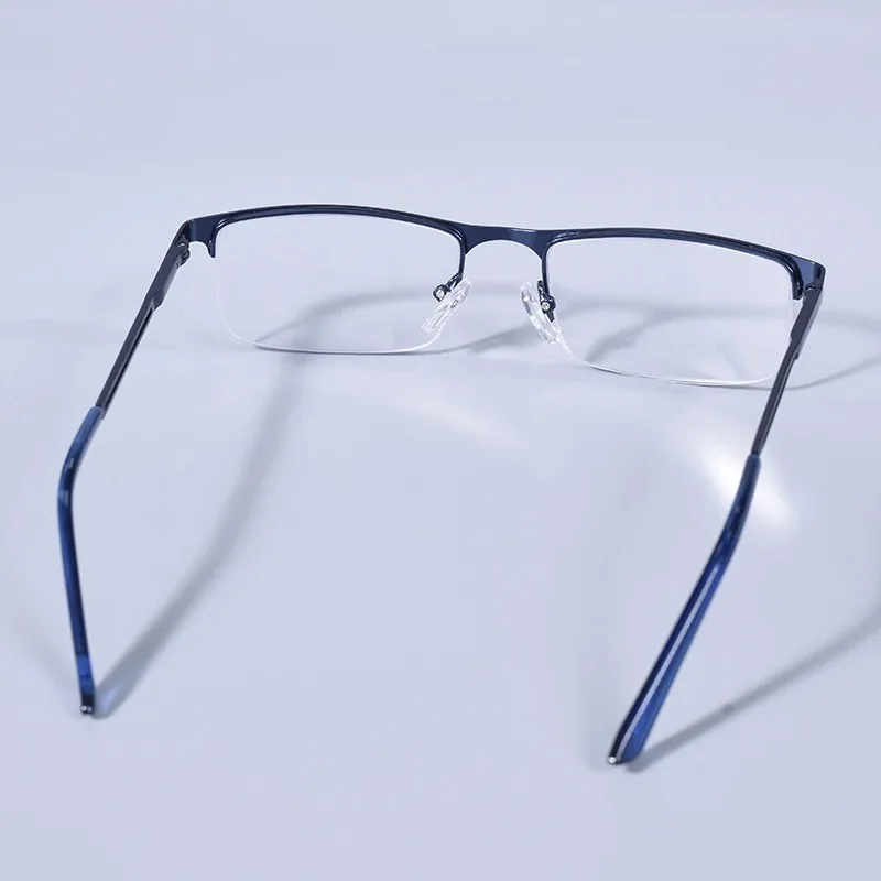 Leichte Halbrahmen-Lesebrille mit Blaulichtfilter für Altersweitsichtigkeit, Dioptrien +1,0+1,25+1,5+1,75+2,0+2,25+2,5+2,75+3,0+4,0 – Detail 21