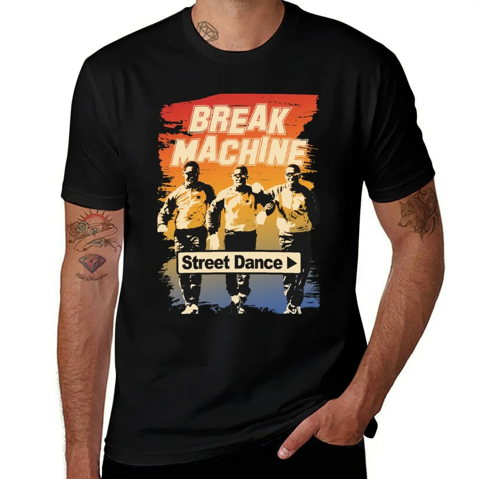 

Street Dance Breakdance T-Shirt t shirt man casual essential t shirt T-Shirt