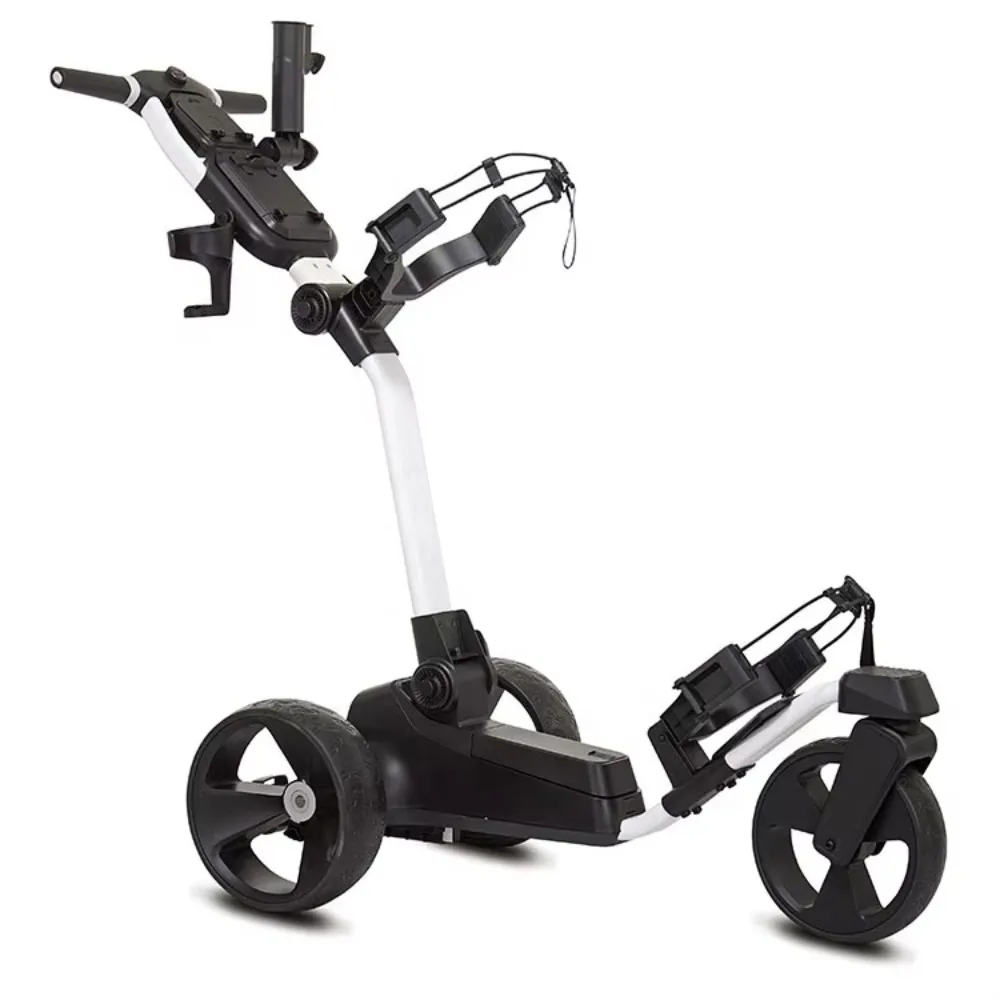 New Model Golf Ground Helper Push Golf Cart Elegant Remote Golf Trolley