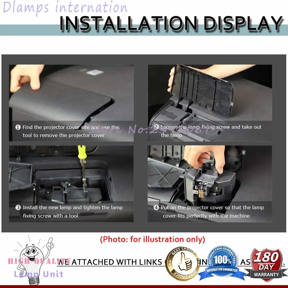 DT02061คุณภาพสูงพร้อมที่อยู่อาศัยสำหรับ CP-EU4501WN HITACHI CP-EU5001WN CP-EW5001WN โปรเจ็คเตอร์ CP-EX5001WN