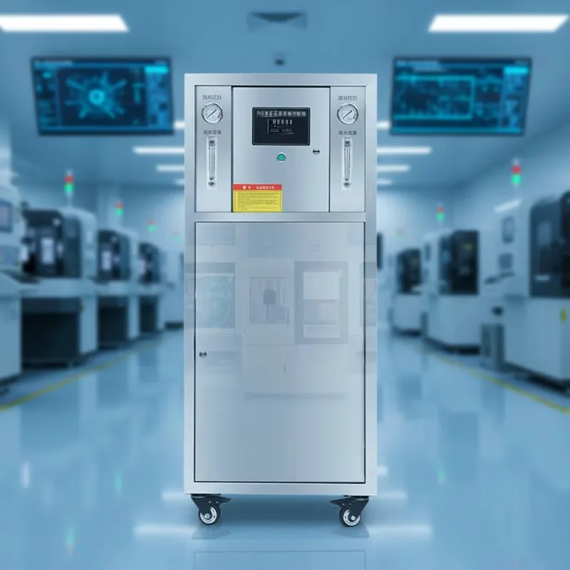 Commercial Reverse Osmosis 1000LPH 24TPD Enclosed Cabinet For Semiconductor Clean Workshop Water RO