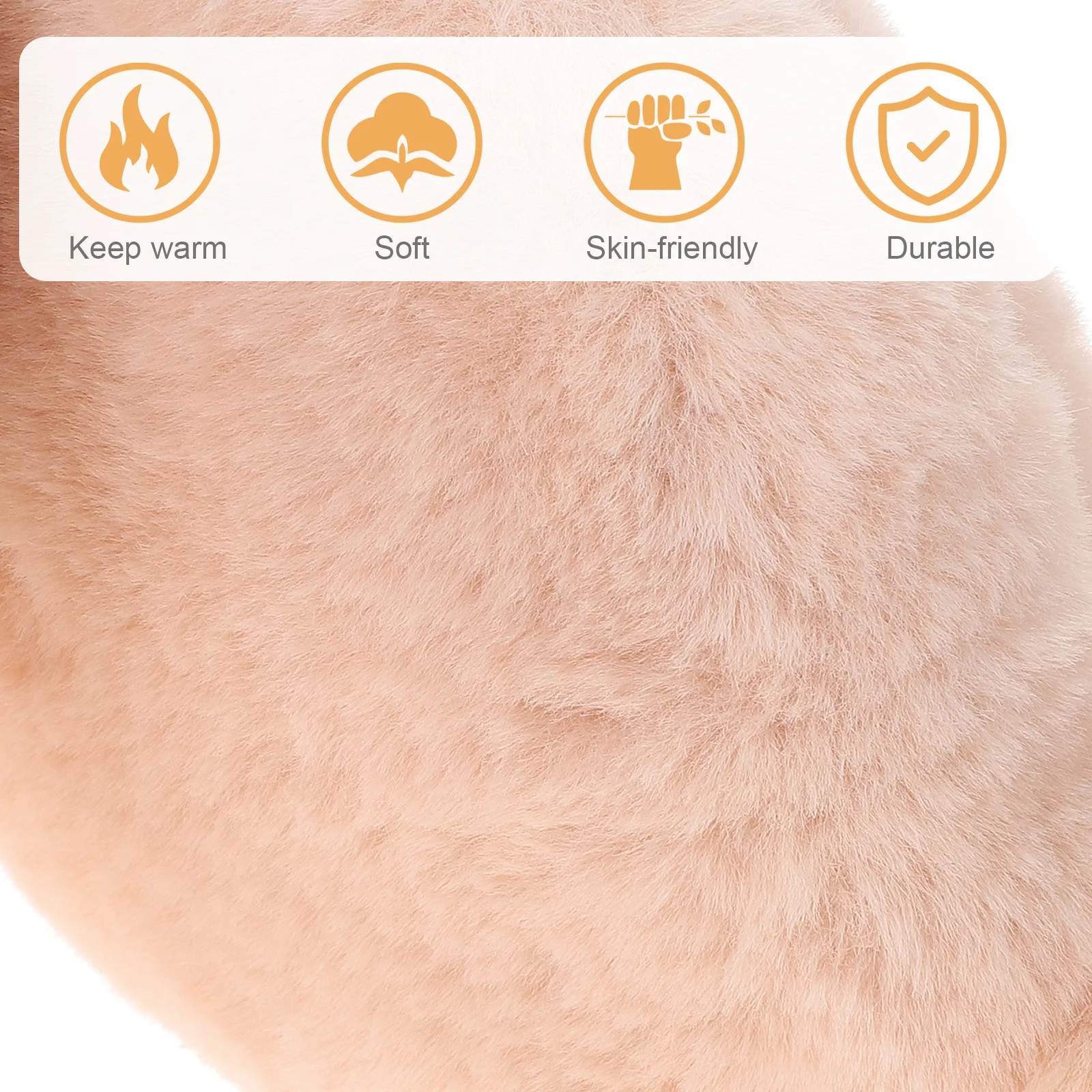 غطاء أذن دافئ مضاد للبرد لفصل الشتاء، واقي أذن ناعم قابل لإعادة الاستخدام، هدية للتخييم والمشي لمسافات طويلة والتزلج