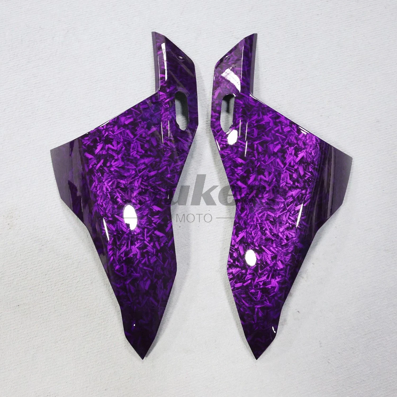 Fit for Bmw S1000Rr M1000Rr 2023 2024 Forged Carbon Fiber Purple Motorcycle Plastics Fairing Injection Mold Bodywork Panel Kit view 2