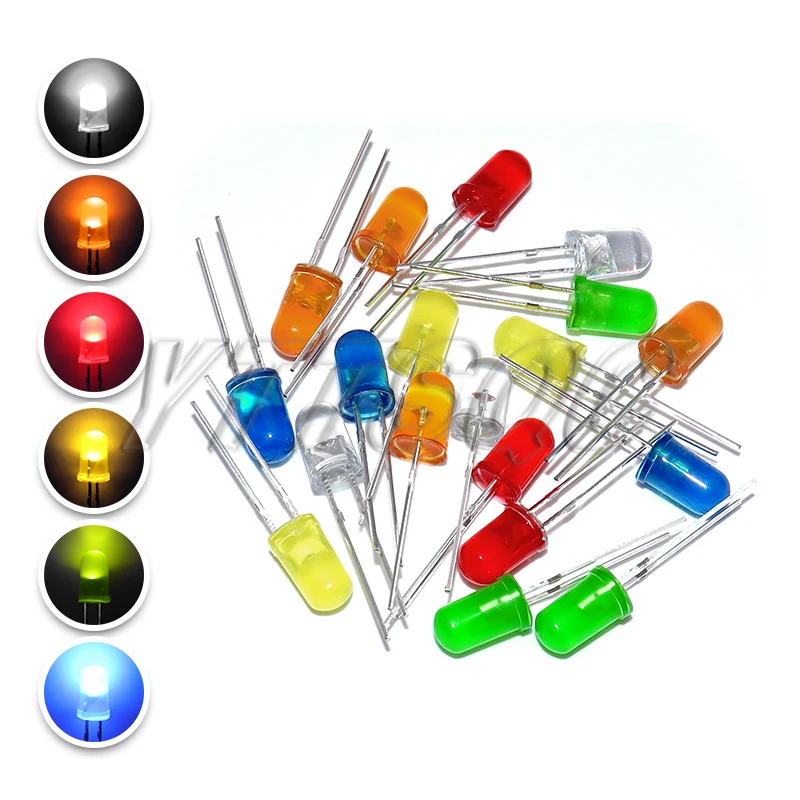 5Mm Diffused Led Di…