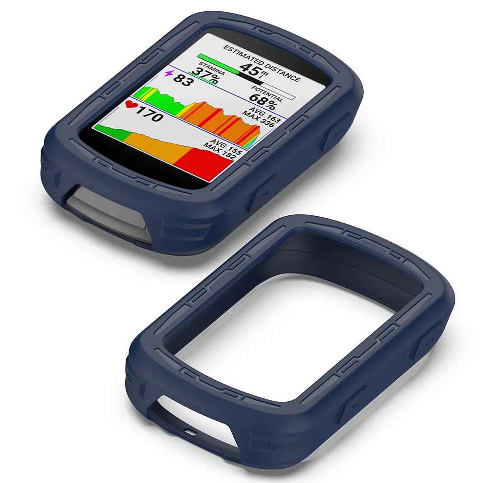 Für Garmin Edge Solar Schutzhülle Abdeckung 3 Stück Glas folien Fahrrad Fahrrad GPS Silikon Shell Protector edge540 edge840 – Detail 8