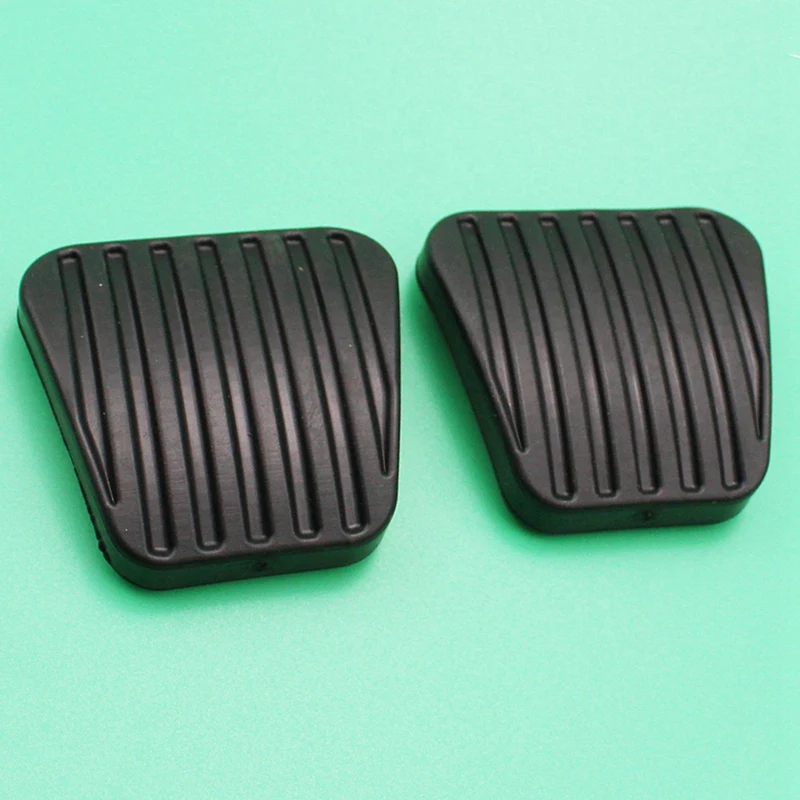 560808 4PCS Brake Clutch Pedal Pad Covers For Opel Vauxhall Corsa Vectra A B Kadett Tigra Astra F Calibra