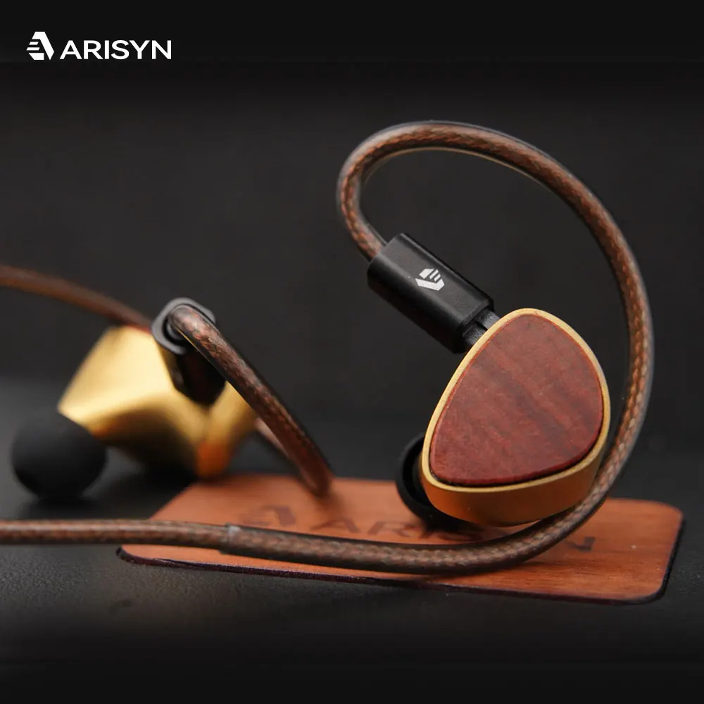 New ARISYN HUO SHU CU Earphone 10mm LCP Composite Diaphragm Dynamic Driver With 4.4mm Balanced Plug For HiFi Headphone Cable view 3