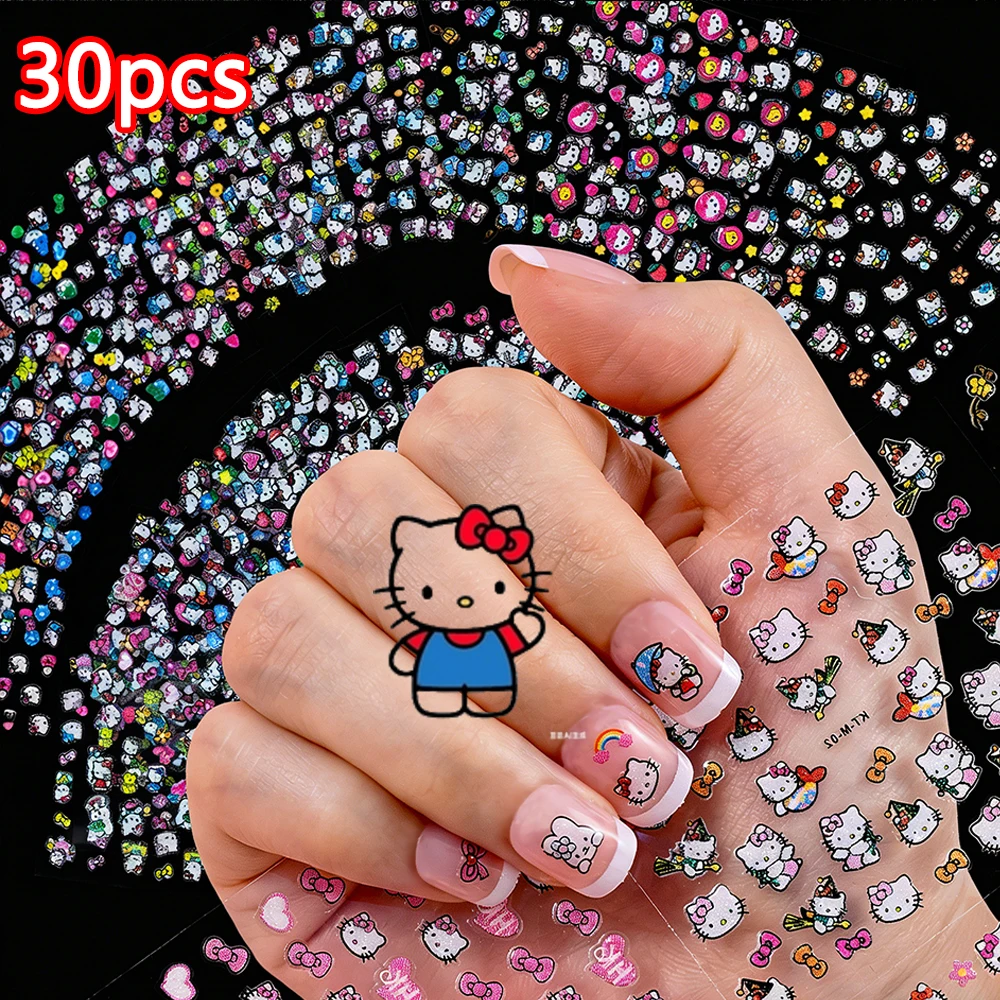30Pcs/Set 3D Shiny …