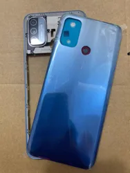 Para OPPO A53 (2020) / A53 4G / A53s / A32 4G / A33 2020 CPH2127 Lcd marco frontal cubierta trasera de batería carcasa marco medio