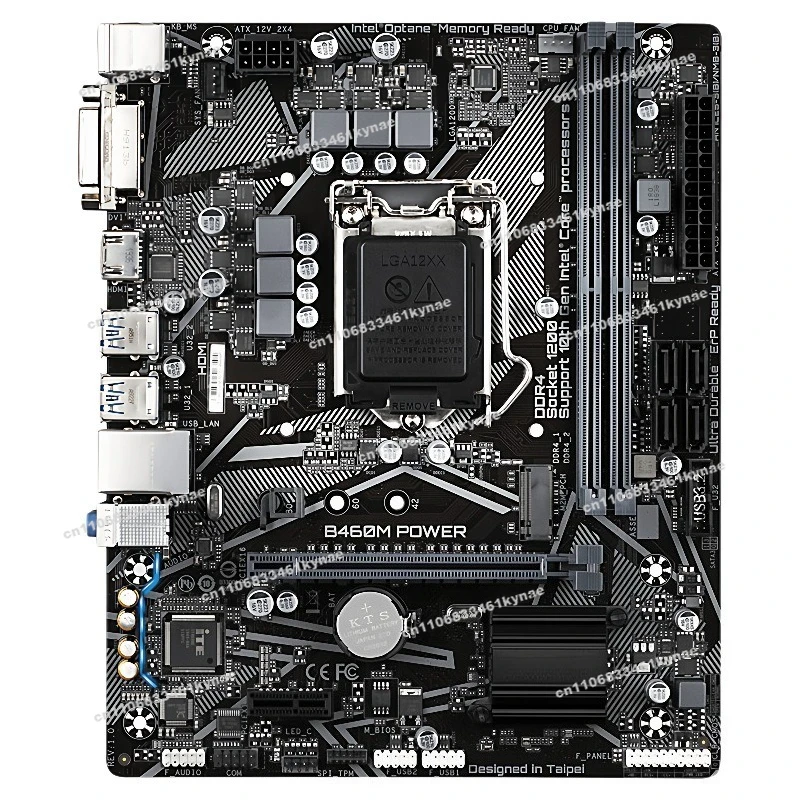Suitable for B460M-POWER Main Board with M.2 Support 10th Generation CPU Memory DDR4