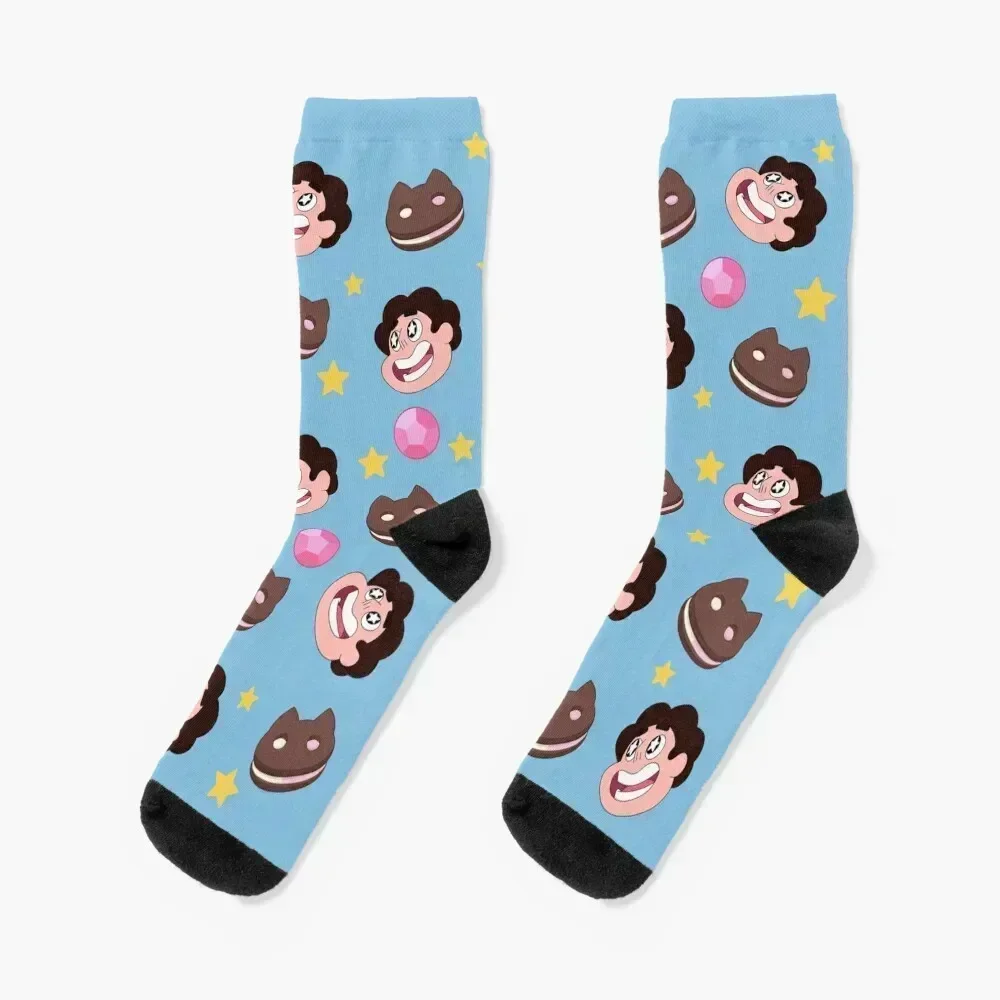 

Steven Universe pattern Socks hiphop Running japanese fashion christmass gift Socks Ladies Men's