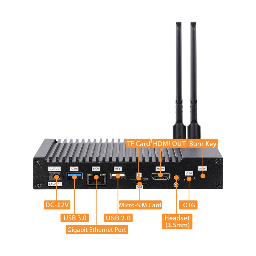 Liontron 4-ядерный DDR4 8 ГБ + 128G EMMC модуль Rockchip RK3566 Мини ПК WiFi + BLE гигабитный Android11 Linux SBC однобортный компьютер